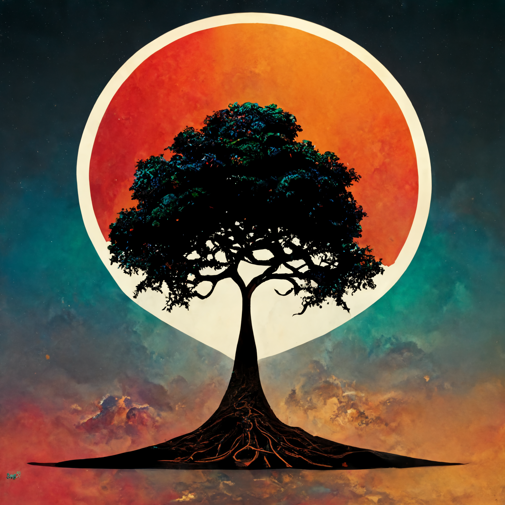 AI Art Tree of Life 2