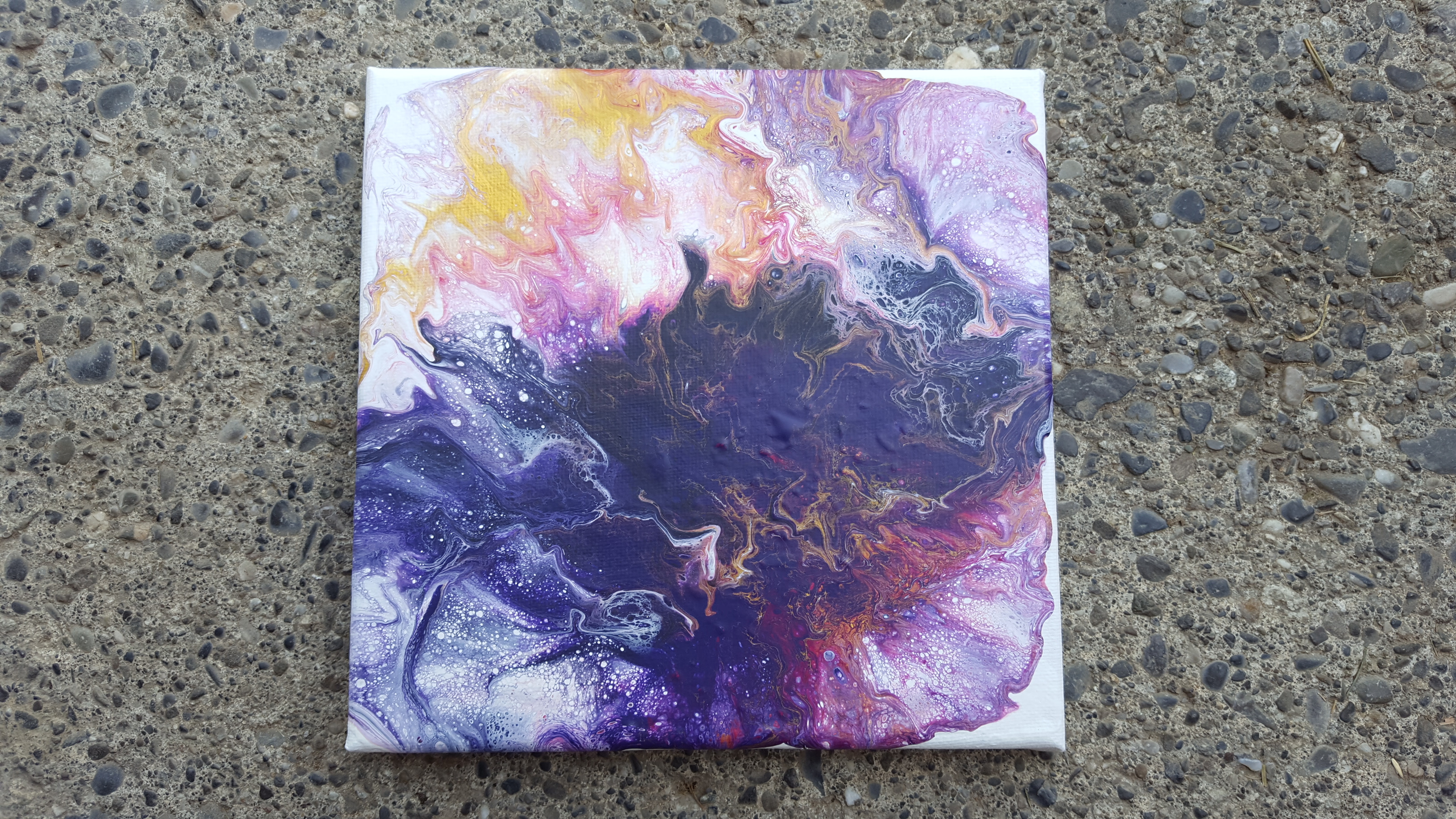 Acrylic Pour Painting