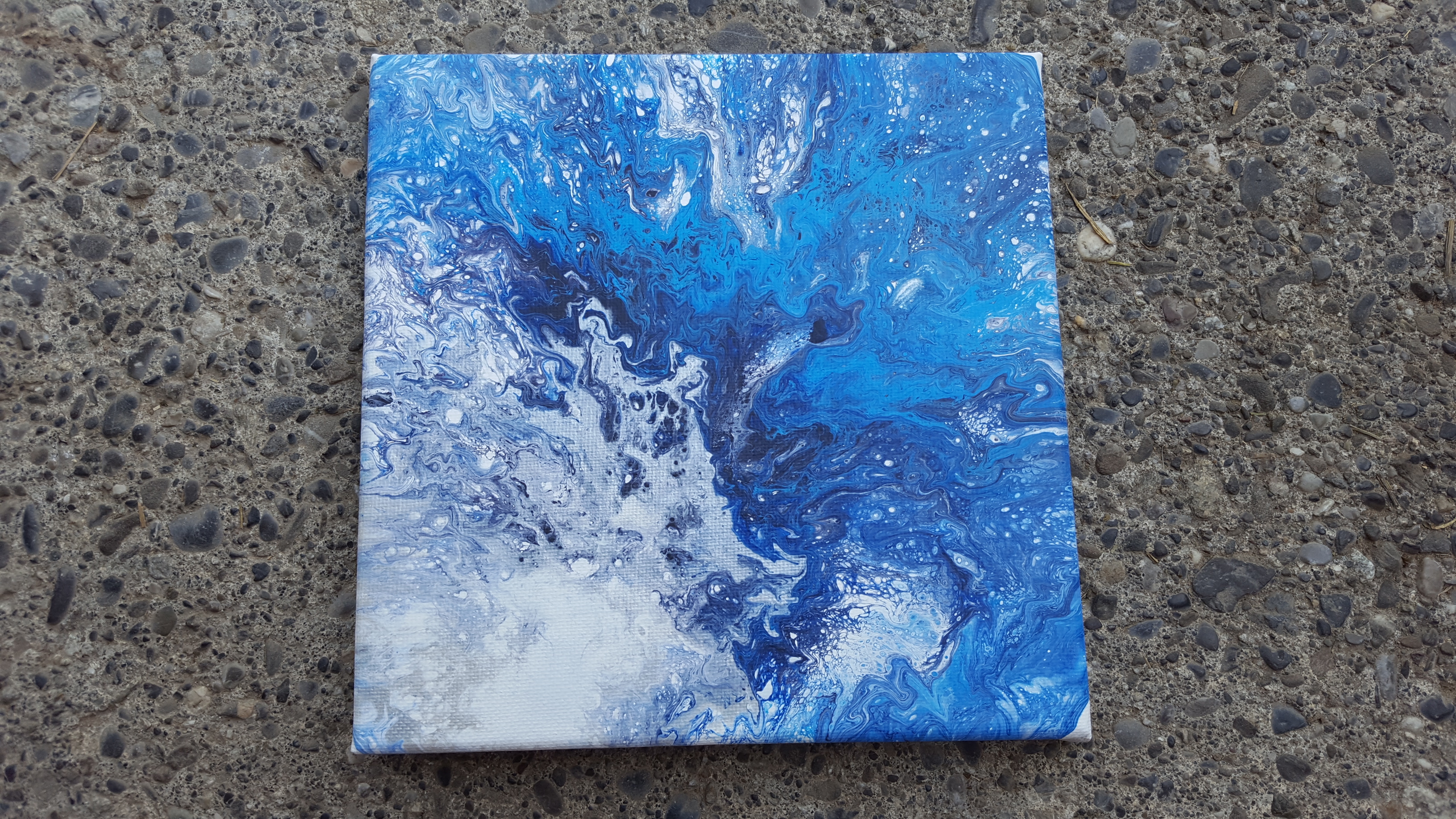 Acrylic Pour Painting